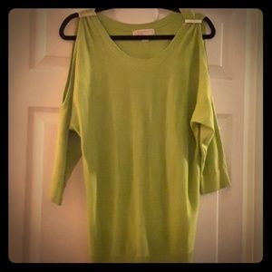 Michael Kors cold shoulder sweater